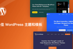 最佳 WordPress 主题和模板