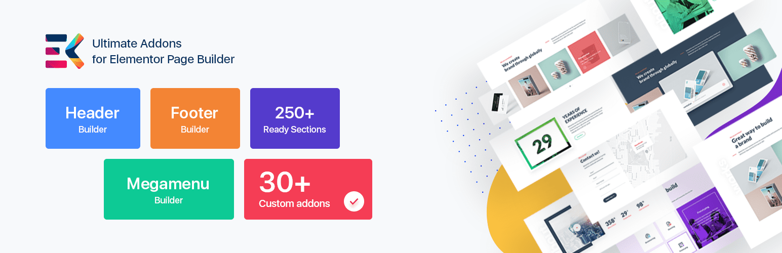 2024 年 wordpress 最佳的 25+ 个 elementor 扩展插件 4 elementskit elementor addons