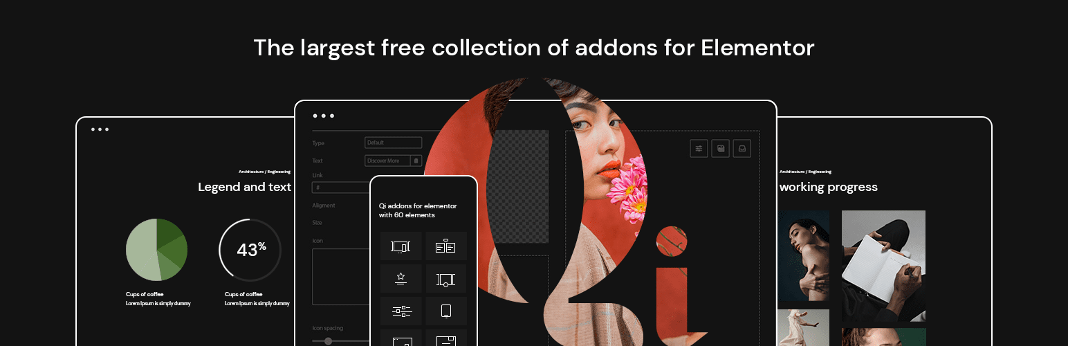 2024 年 wordpress 最佳的 25+ 个 elementor 扩展插件 11 qi addons for elementor