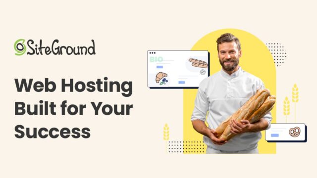 SiteGround Hosting 83% 折扣