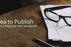 写一篇 WordPress 博客