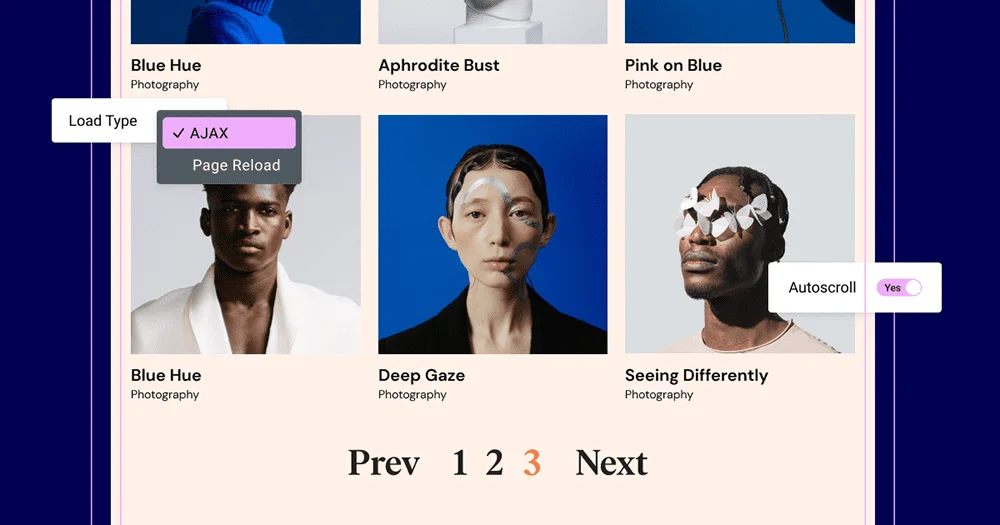 elementor 3.17 – 通过 ajax、更快的访问速度等提升访客体验 1 ajax pagination