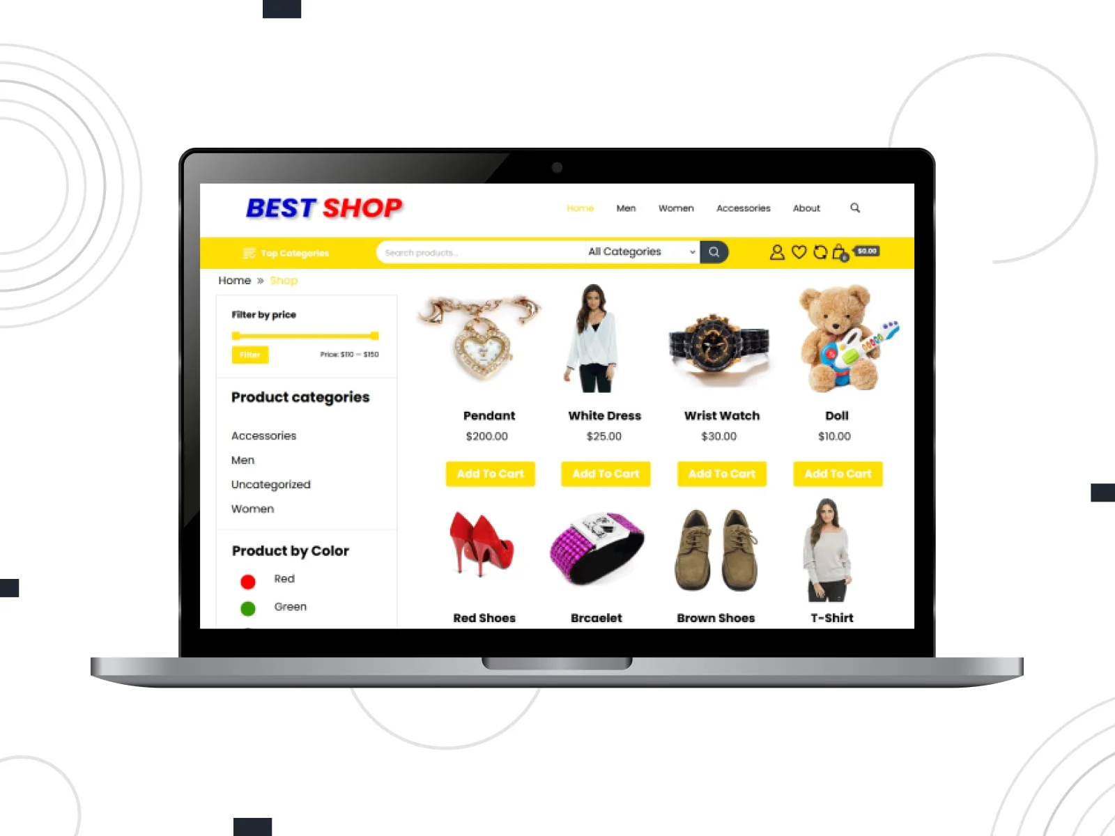 32 款优秀的 elementor woocommerce 主题 31 best-shop-free-wp-woocommerce-theme