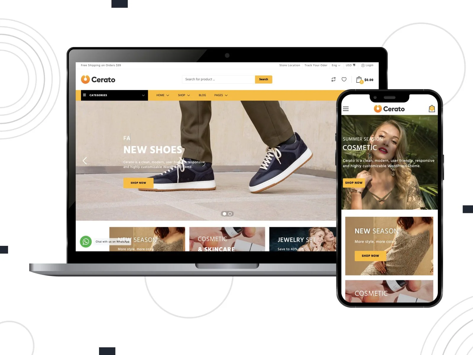 32 款优秀的 elementor woocommerce 主题 12 cerato-wordpress-woocommerce-theme