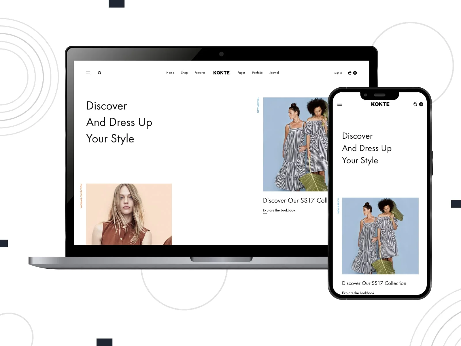 32 款优秀的 elementor woocommerce 主题 24 konte-woocommerce-theme-wordpress