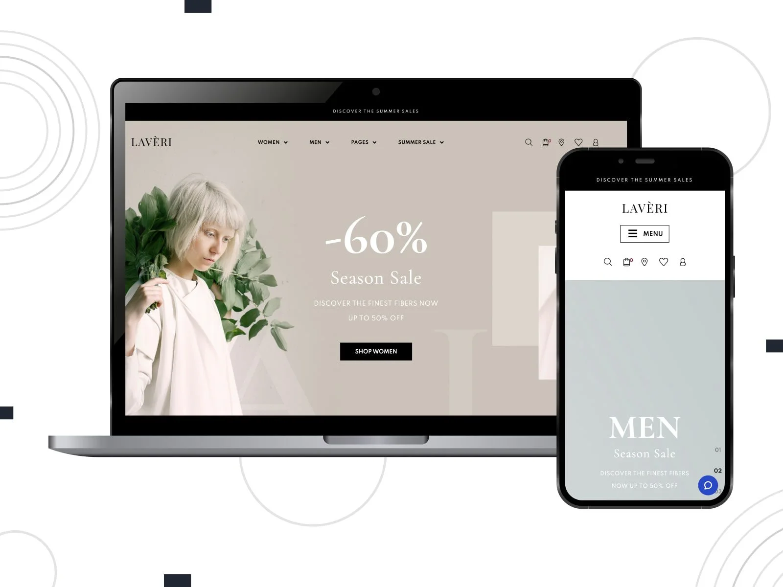 32 款优秀的 elementor woocommerce 主题 1 laveri-elementor-woocommerce-theme
