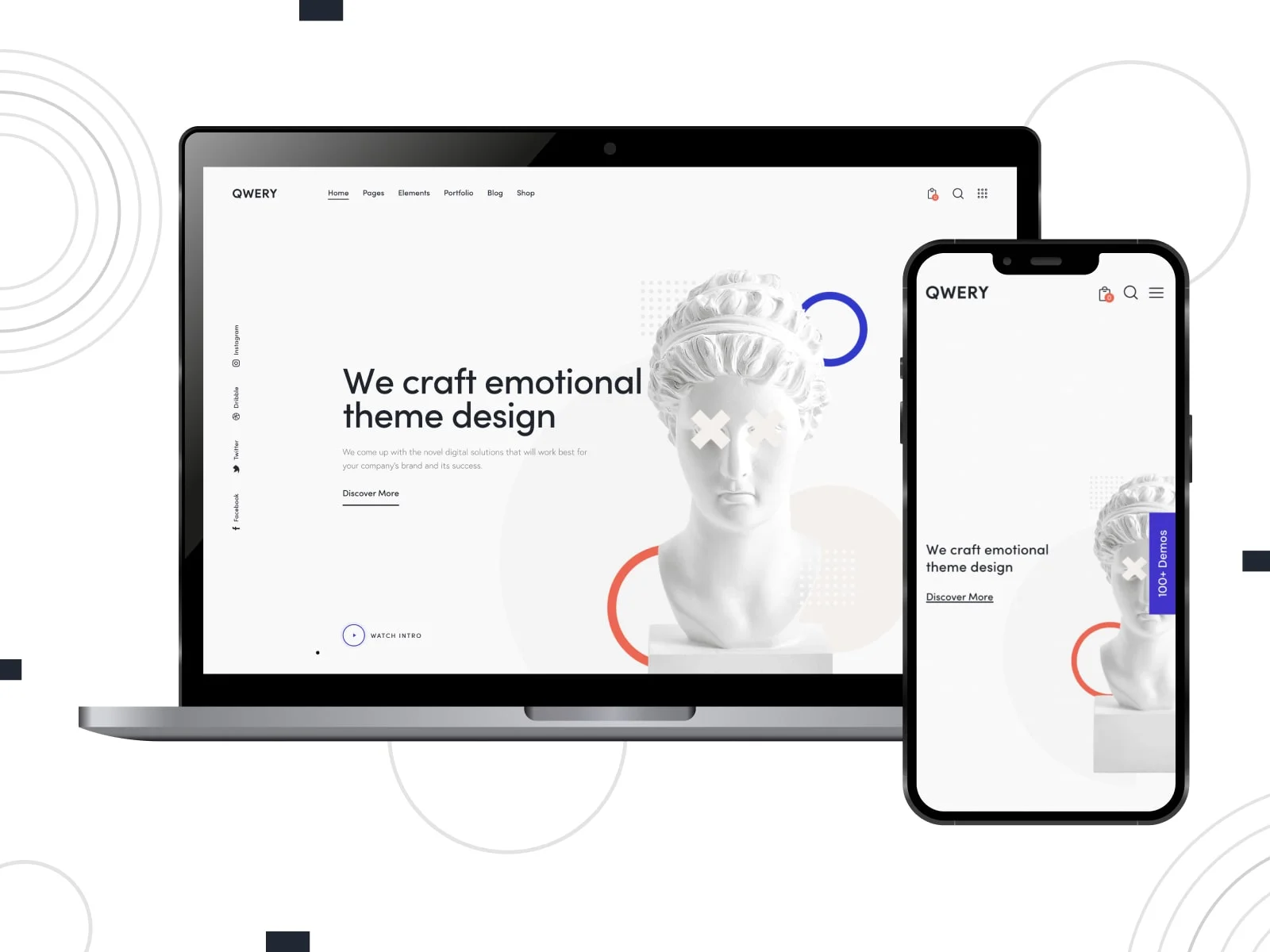 32 款优秀的 elementor woocommerce 主题 21 qwery-multipurpose-woocommerce-theme