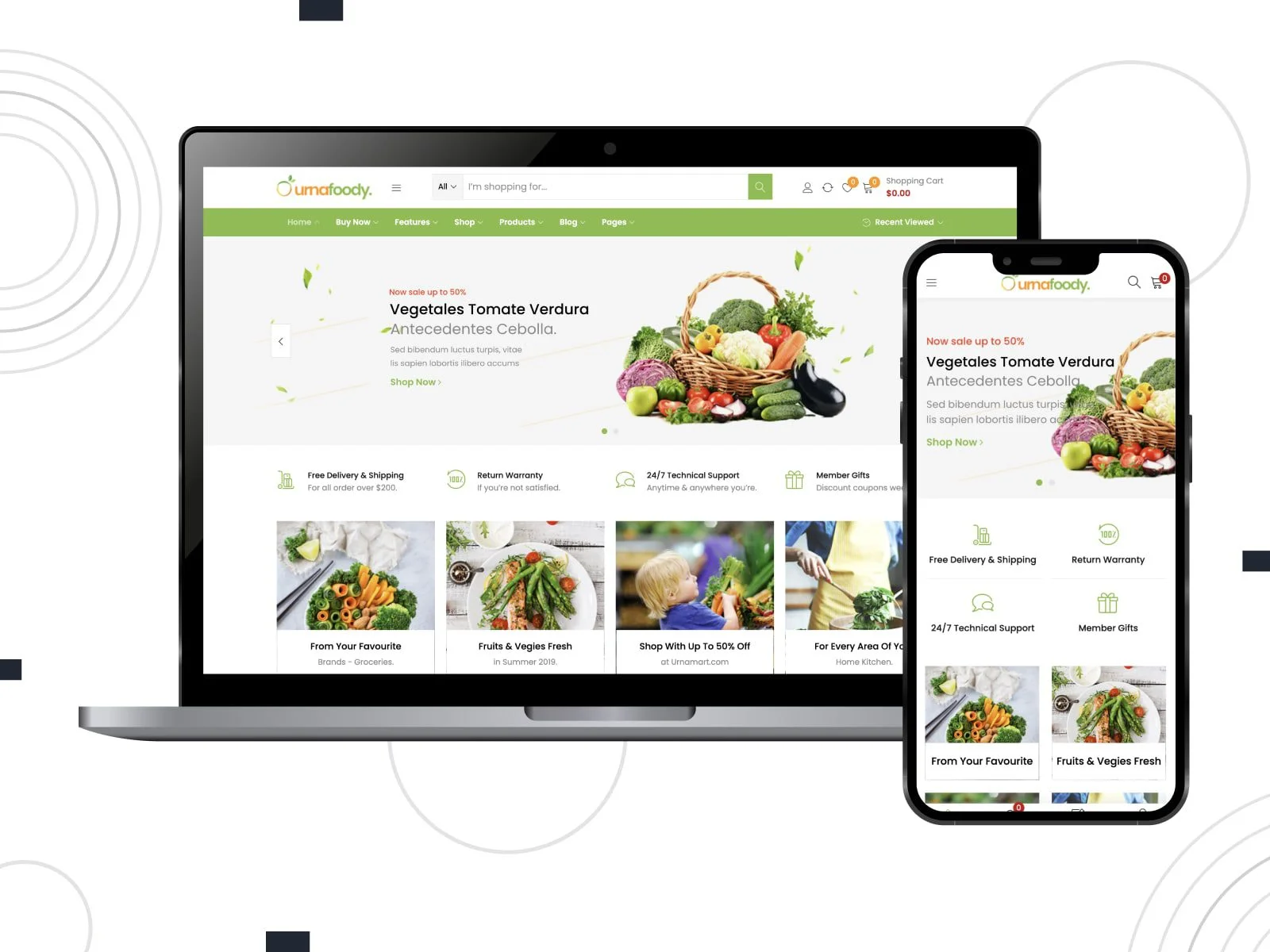 32 款优秀的 elementor woocommerce 主题 23 urna-shop-wordpress-theme