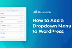 如何在 WordPress 中添加下拉菜单【新手指南】