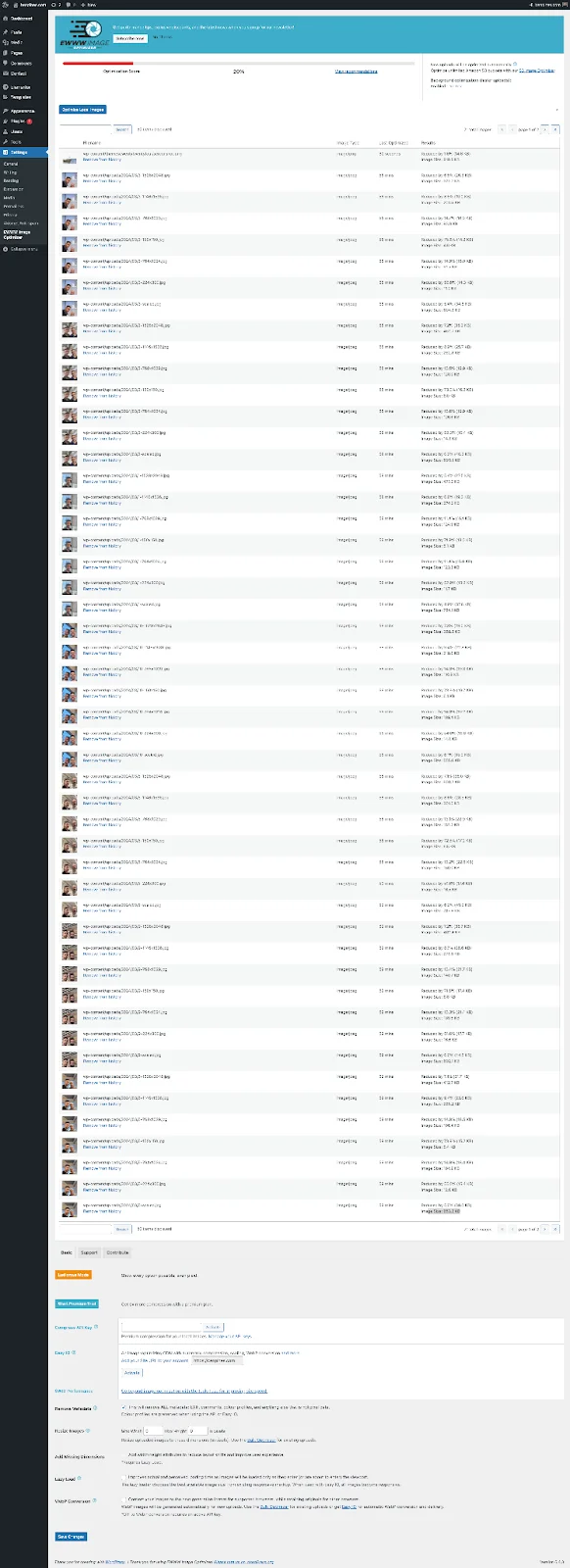 2024 年 6 款最佳 wordpress 图片优化插件+真实图片测试 8 ewww image optimizer 初始设置