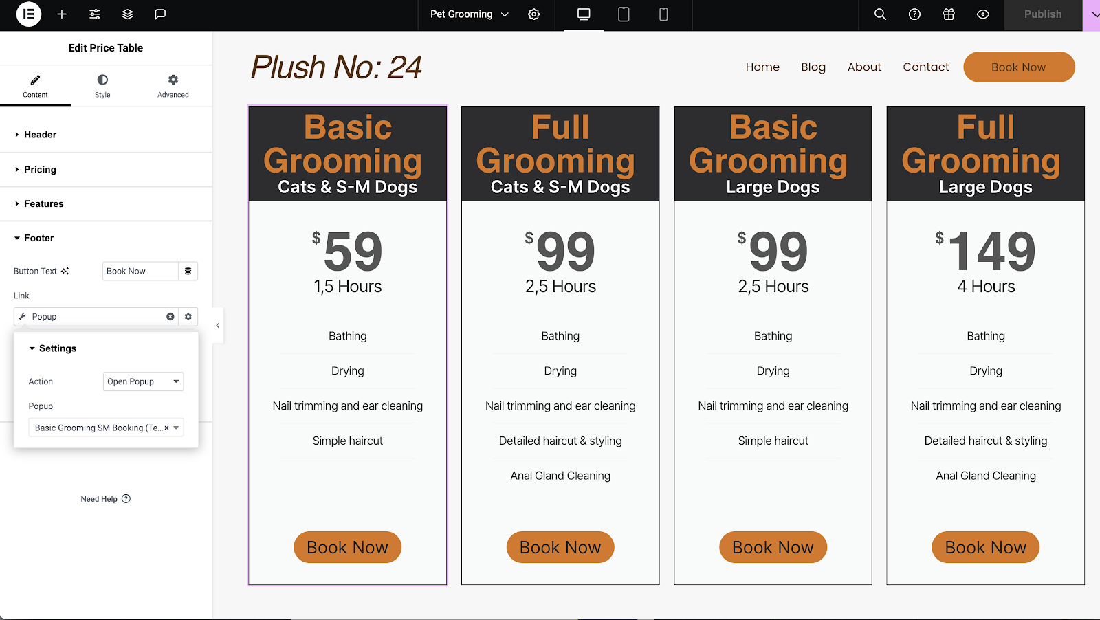 Image 62 How To Add Appointment Scheduling Slots To Your Website With Elementor Pro 有关服务的更详细信息