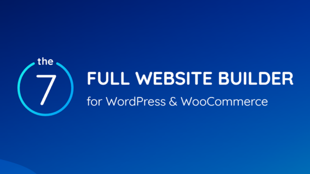 The7 v11.13.0.1 学习版 - WordPress 多功能主题