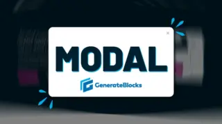 How to add modals in wordpress with generateblocks