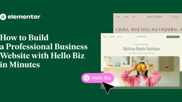 如何在几分钟内使用 Hello Biz 搭建专业的企业网站