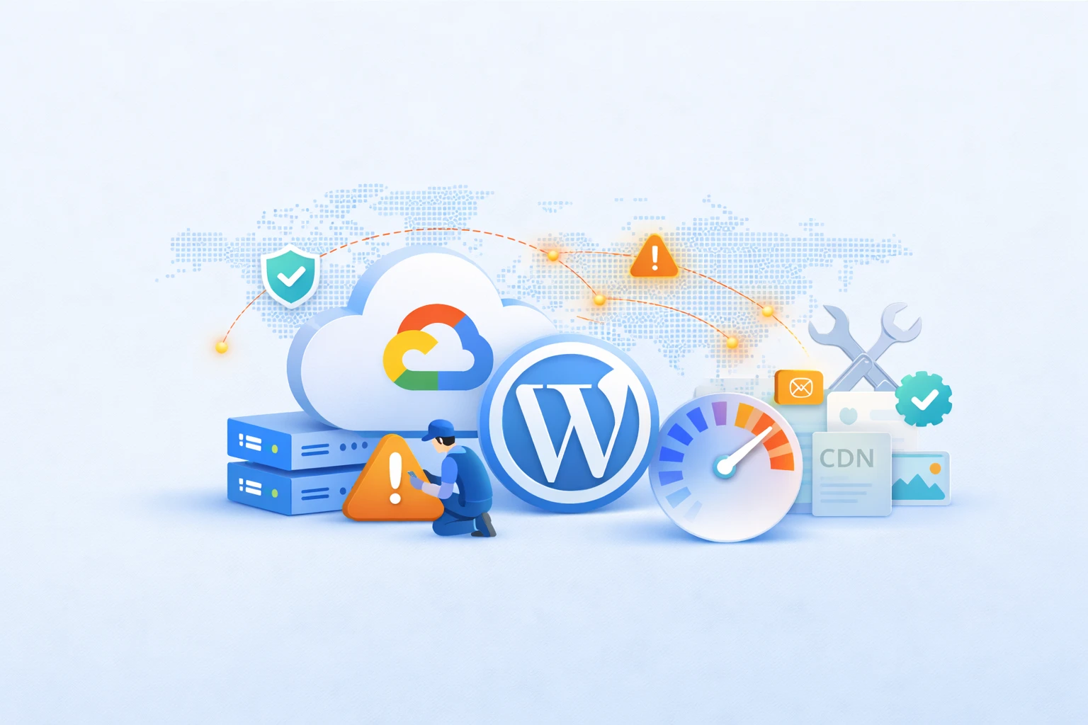 当云平台也会抖动，企业更需要靠谱的 WordPress 技术伙伴