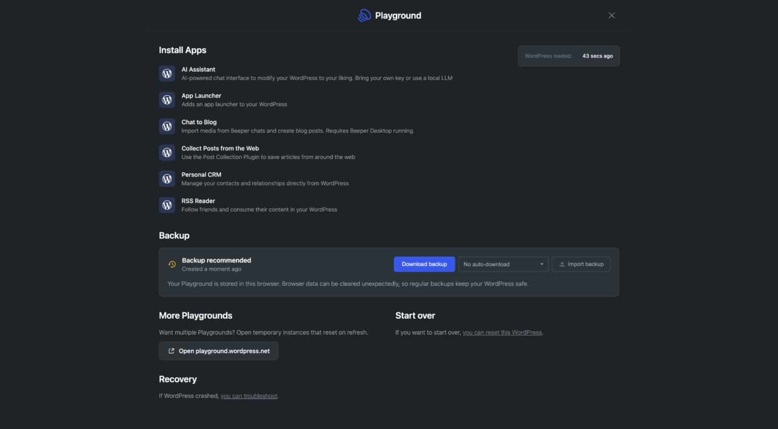 浏览器即工作站:深入解析 my.wordpress.net 的本地运行模式与功能扩展 1 利用应用程序激发创造力